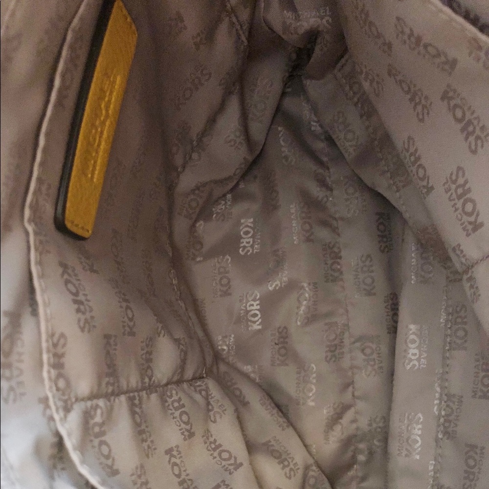 Michael Kors Leather Crossbody Messenger Bag - Picture 5 of 5